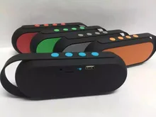 50pcs New Arrive Mini Portable Speaker Wireless Bluetooth Speakers FM radio Strong Bass Portable font b