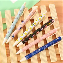 6 шт./лот граффити гелевая ручка 0,5 мм черные чернила школьные ручки для письма милый набор канцелярских принадлежностей Caneta материал escolar 1629