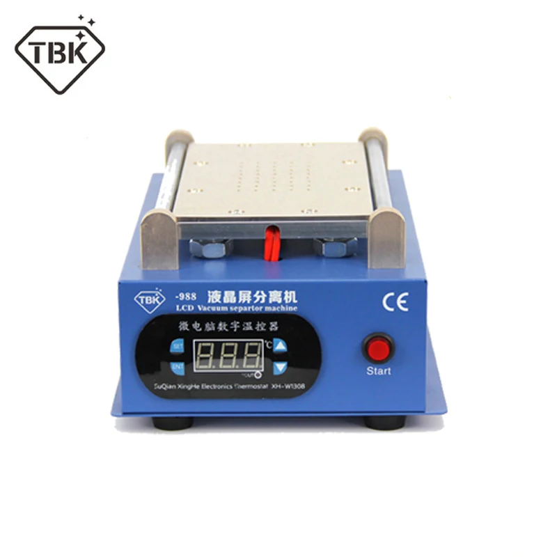 

TBK-988 lcd screen 7 inch lcd separating with built-in vacuum pump touch screen separator machine for mobile phone repairing