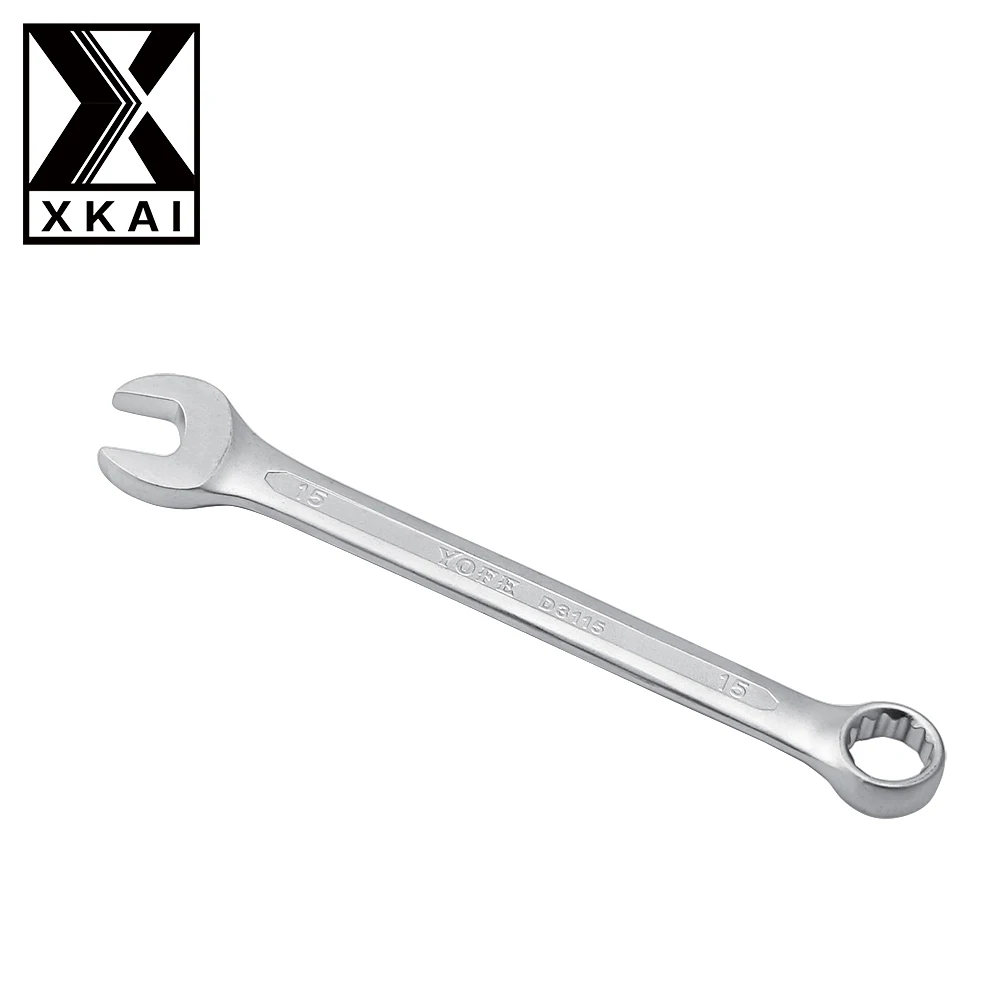 

XKAI 11mm Ratchet Spanner Combination wrench a set of keys ratchet skate tool gear ring wrench ratchet handle Chrome Vanadium