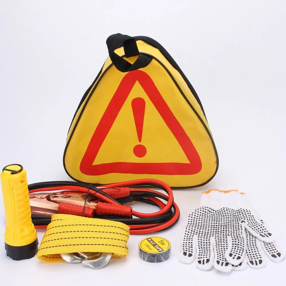 COGEEK Car Emergency Kits Roadside Emergency Tool Supplies Kit Bag Flashlight Car Breakdown