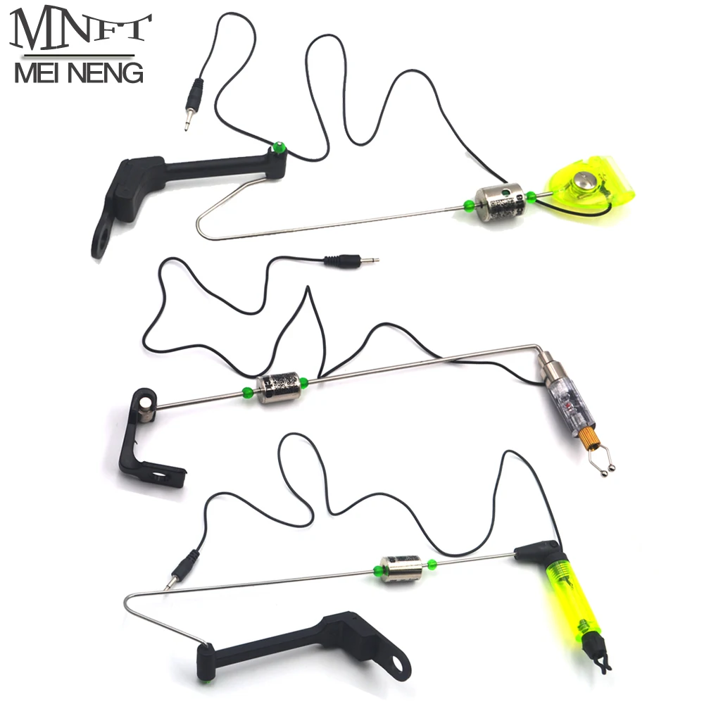 

MNFT 1PC Drop off Bite Indicators Carp Fishing Swinger Fishing Rod Alarm with 3 Styles Choice