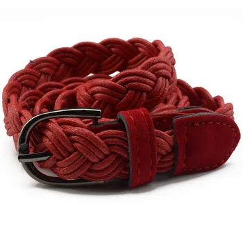 

Belt Casual Braided Buckle Belt Decorative Woven Belt for Women