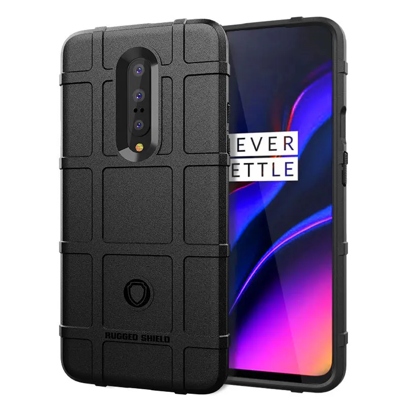 

New arrived Matte phone case for one plus 7 free Charging cable shockproof anti scratch fingerprint resistant airbag protect