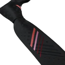 Для мужчин костюм Галстуки Дизайн границы черный с оранжевым красный розовый плед галстук микрофибры узкий галстук 6 см Сорочки выходные для мужчин свадебные галстук