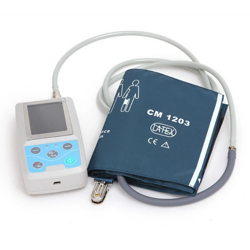 

ABPM50 Holter Blood Pressure Monitor with PC Software CONTEC BP Meter Adult Cuff 24 Hours Recording