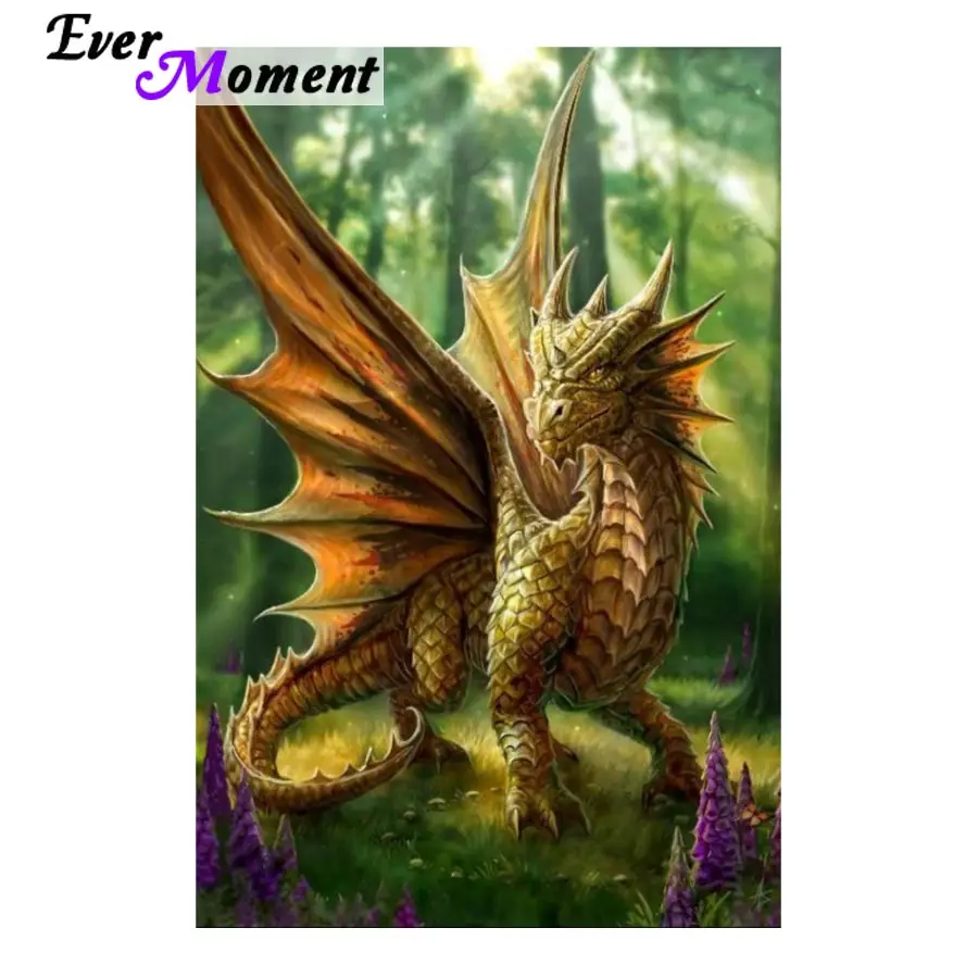 

diamond painting fantasy dragon figure diy diamond painting cross stitch diamond embroidery full square crystal hubby fun ASF746