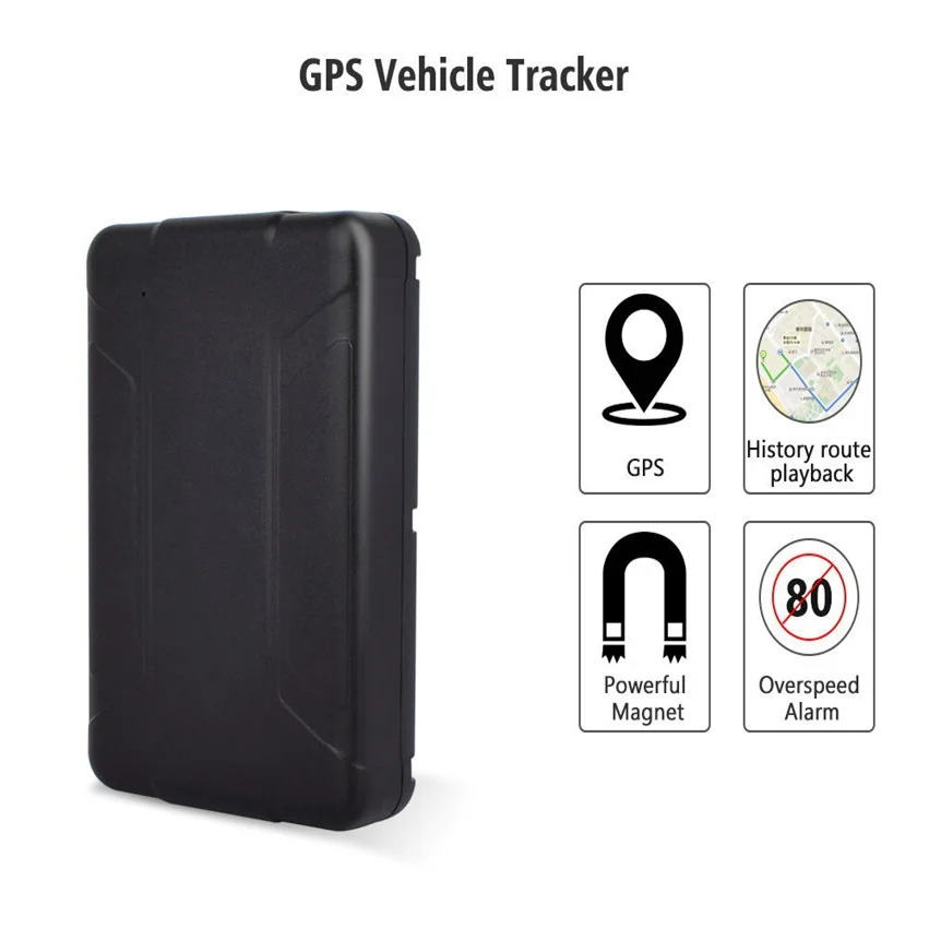 

DYEGOO Long standbytime veichle gps tracking device WT07 10000mah waterproof Car Motorcycle free platform