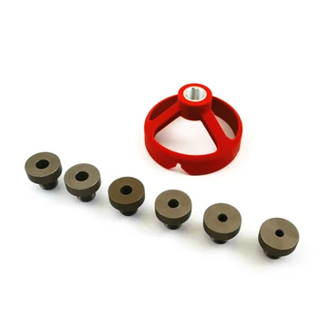 

High Hardness Woodworking Vertical Positioning Puncher Cup Style Hinge Jig Boring Hole Drill Guide Hand Grip Hole Locator