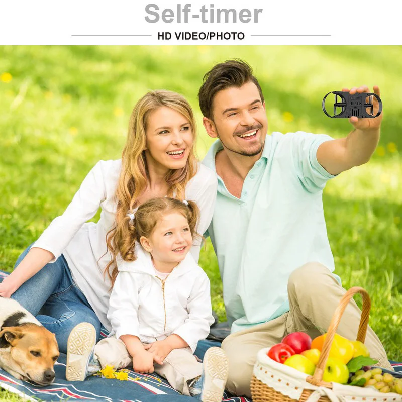 TYRC TY6 Foldable Remote Control Quadcopter Flying Toys Self Timer Drone with Camera 720P RC Helicopter Floating Flying Toys (8)