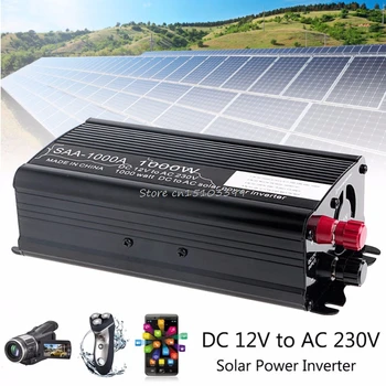 

Solar Power Inverter 2000W Peak 12V To 230V Modified Sine Wave Converter New G08 Whosale&DropShip