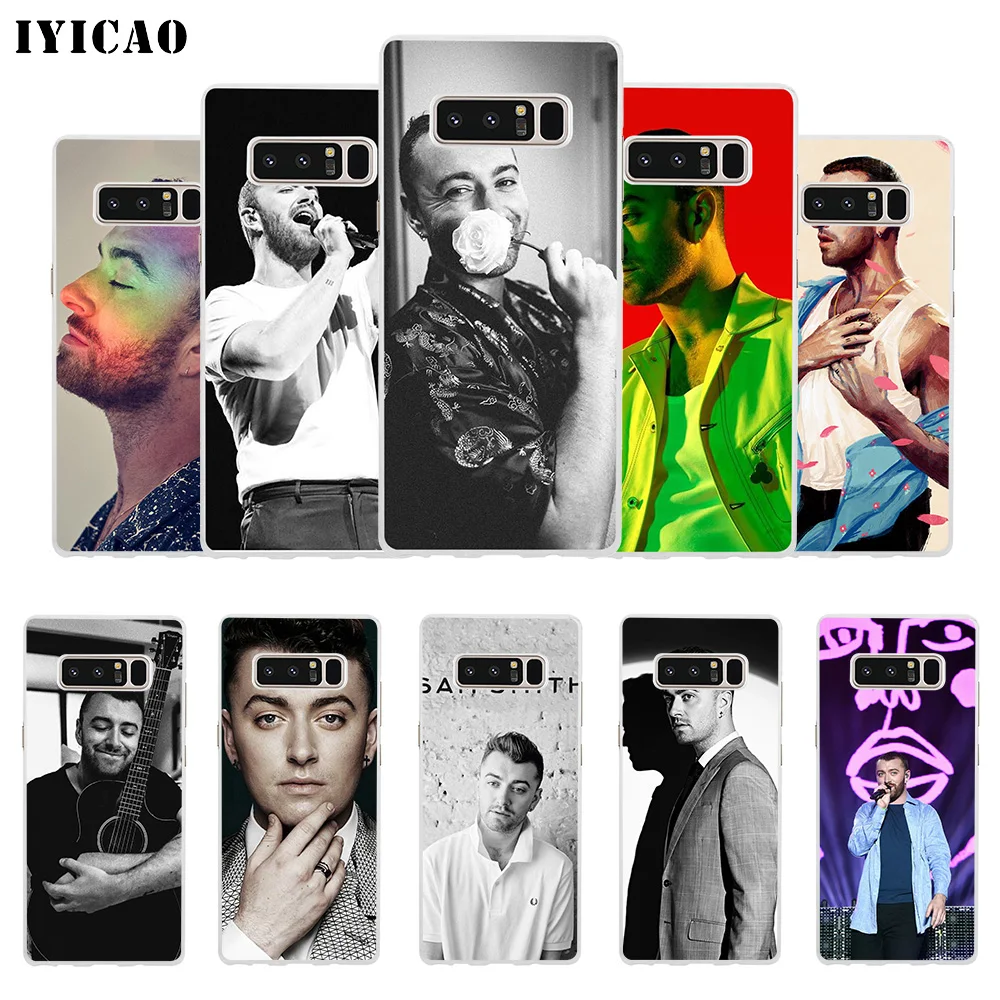 IYICAO Sam Smith Soft Silicone Phone Case for Samsung A5 A6 Plus A7 A8 A9 J3 J5 J7 Note 8 9 TPU Cover | Мобильные телефоны и