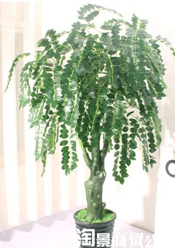 Simulation Fake Trees Bonsai Plants Feng Shui Tree Corporate Simulation Fake Trees Bonsai Plants Feng Shui Tree Corporate Office Decoration 1 7 Meters Green String