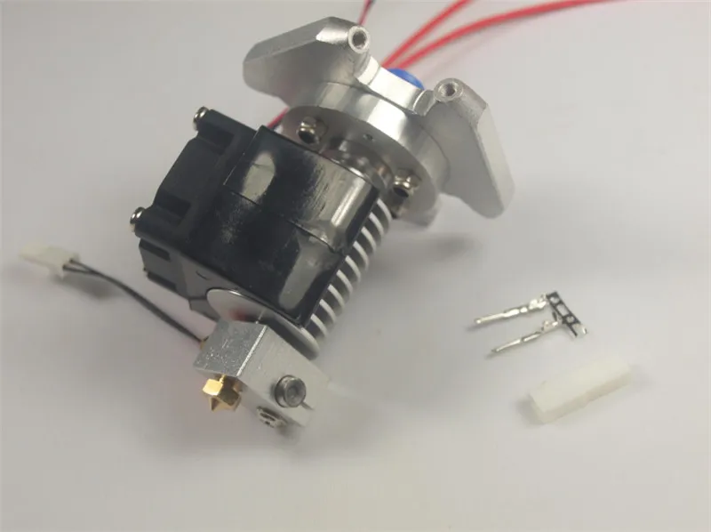 Запчасти для 3D принтера Reprap Kossel Delta металлический hotend effector полный комплект/набор