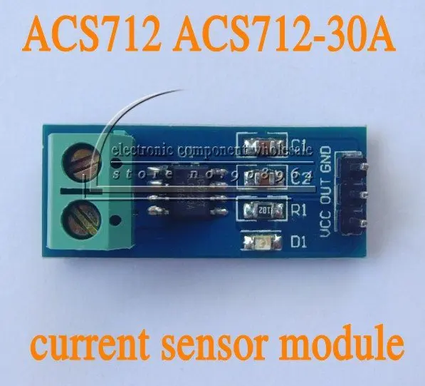 

30A Range ACS712 ACS712T ACS712ELC-30A Module Current Sensor Module