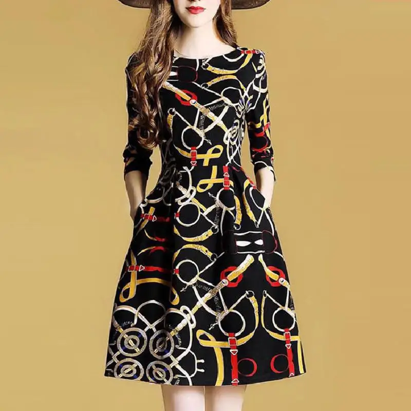 

Fashion Summer Dress Women A-Line Flower Print Maxi PartyElegant Sleeveless Ladies Dress Vestidos Casual Vintage Dresses