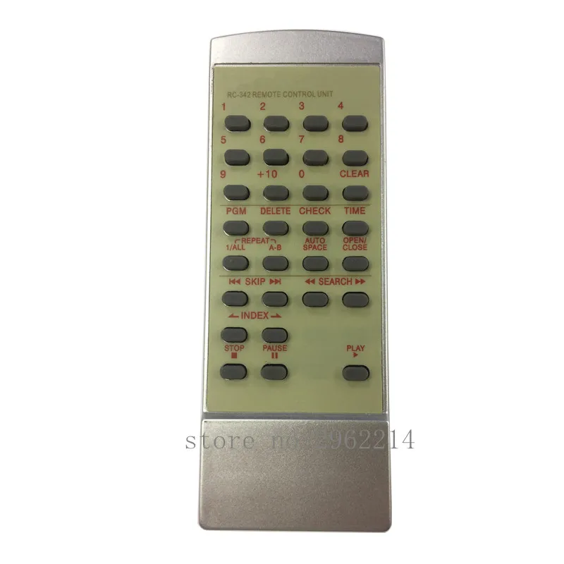 

RC-342 remote control suitable for TEAC CD VIDEO PLAYER