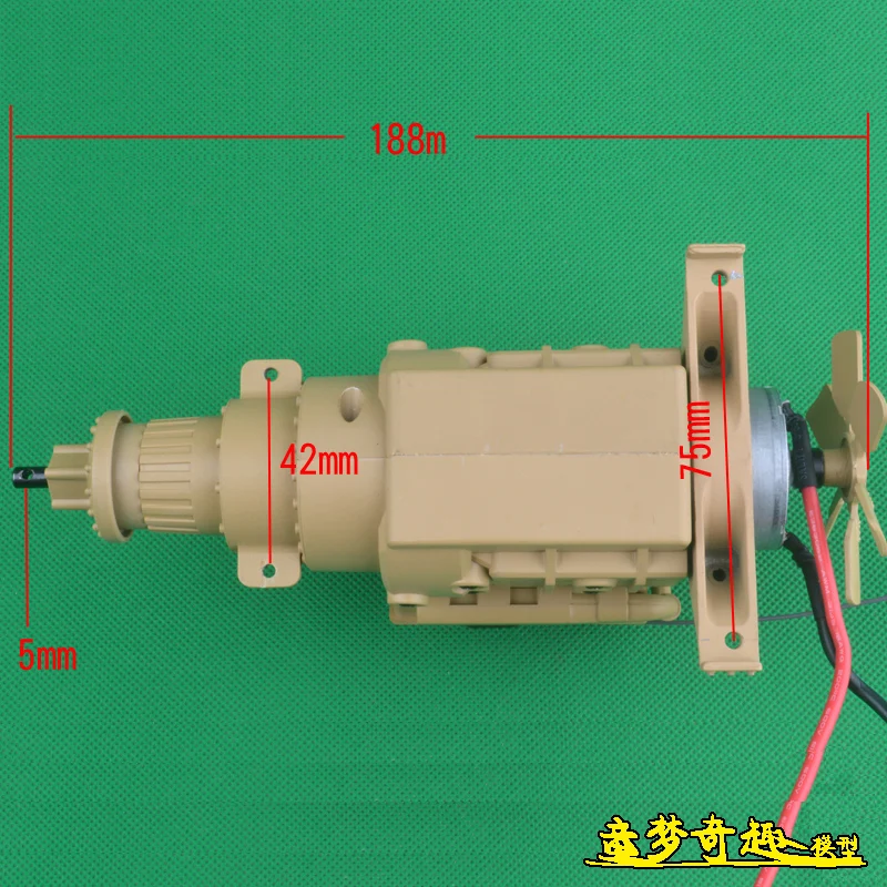 

HG P801 P802 1/12 8X8 RC High-imitatlon US military truck spare partsM977 M983 accessories drive gearbox