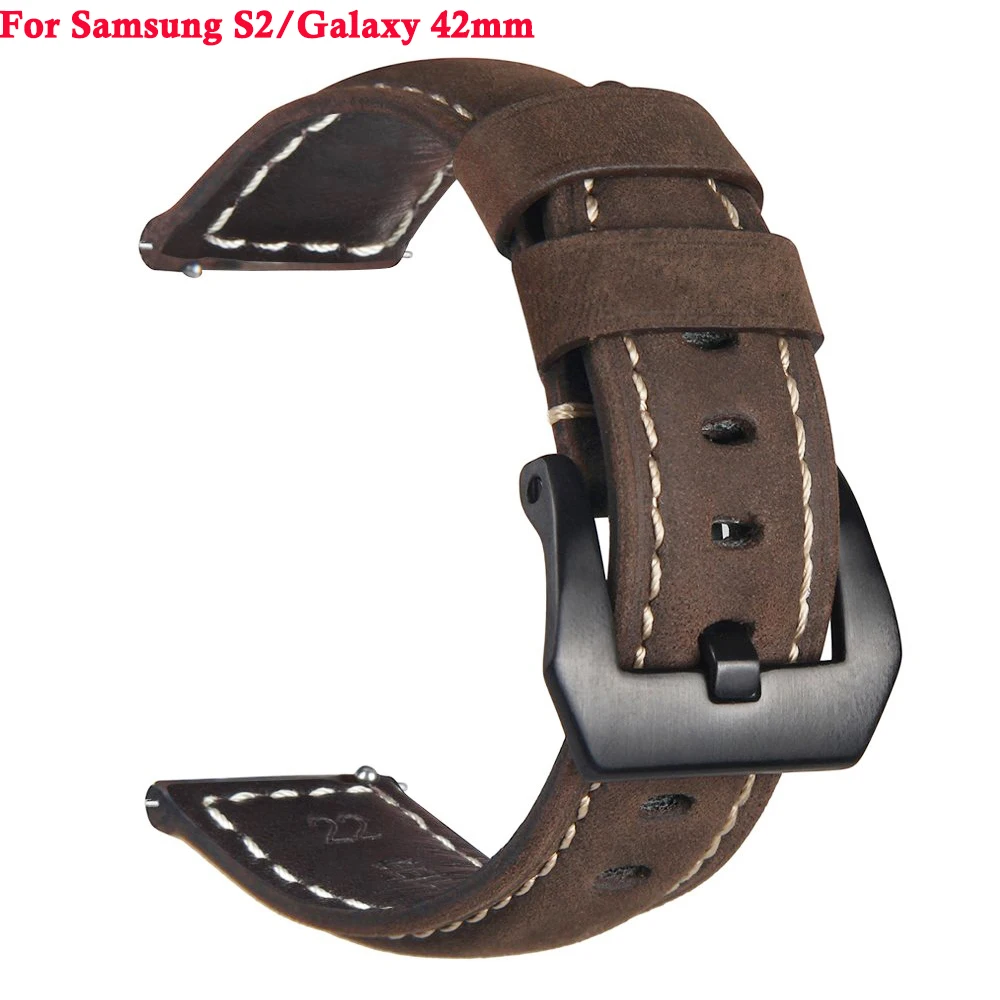 Ремешок кожаный для Samsung Gear S2 Classic/Frontier samrt 42 мм|Ремешки часов| |
