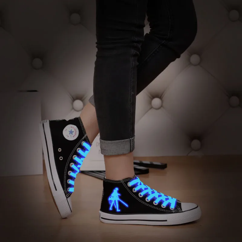 Cosworld Attack On Titan Cosplay Shoes High Platform Canvas Shingeki No Kyojin Shoes Board Luminous Shoes (5)