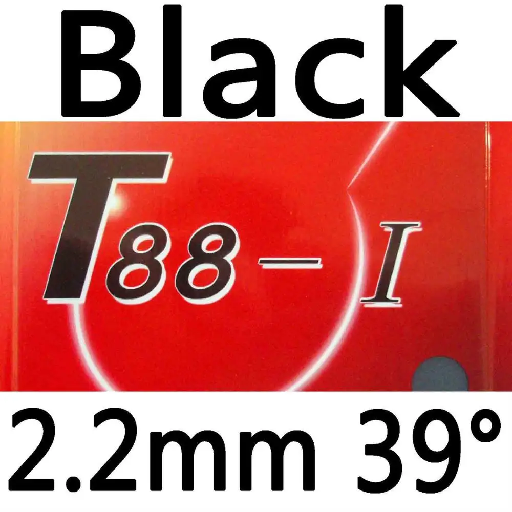 Sanwei T88-I T88 1 пипс-в настольный теннис пинг понг резиновый с губкой - Цвет: Black 2.2mm H39