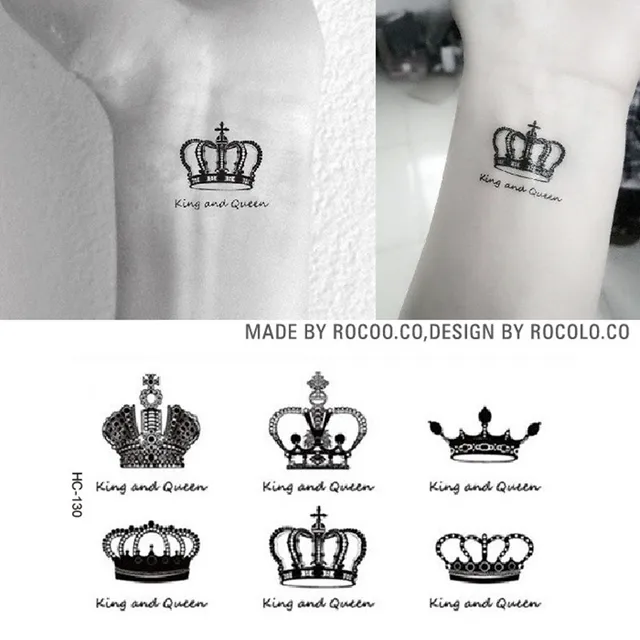 super creative waist leg makeup queen king crown diamond tattoo super creative waist leg makeup queen king crown diamond tattoo