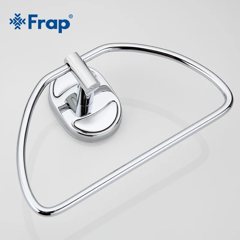Frap 1 набор кольцо из нержавеющей стали настенное крепление кольцо для полотенец из хрома аксессуары для ванной комнаты держатель для полотенец аксессуары для ванной F1904-2