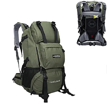 

Locallion Large Capacity Hiking Backpacking Packs for Outdoor Hiking Travel Climbing Camping Mountaineering with Free Rain Cover