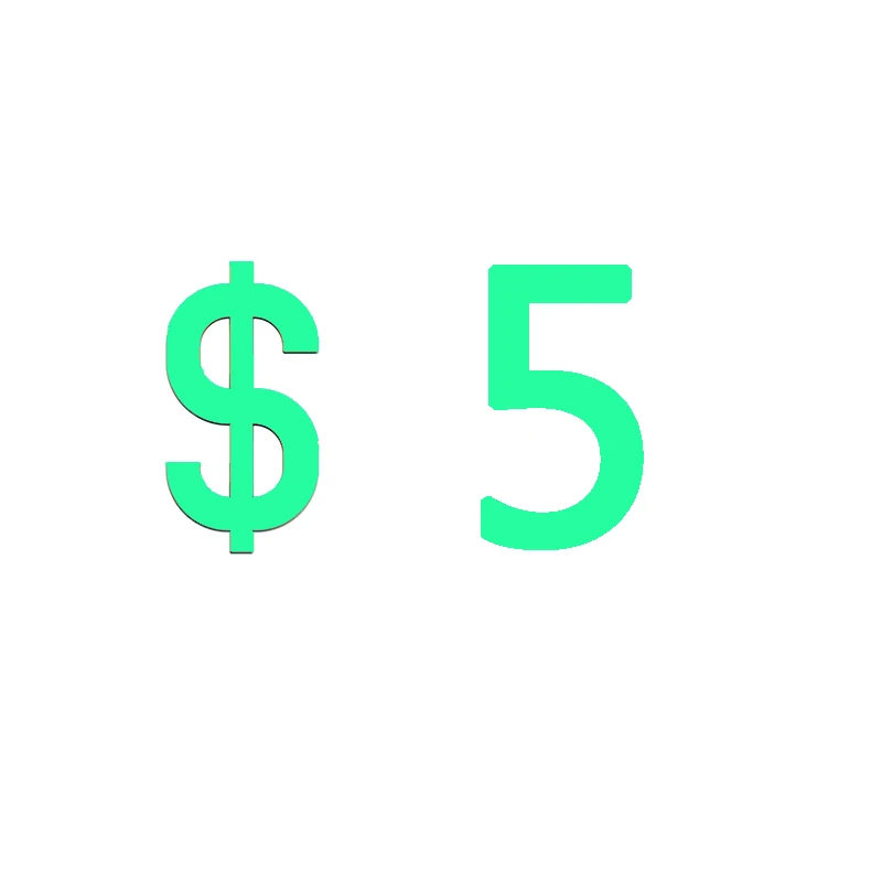 

$5 Make up the difference