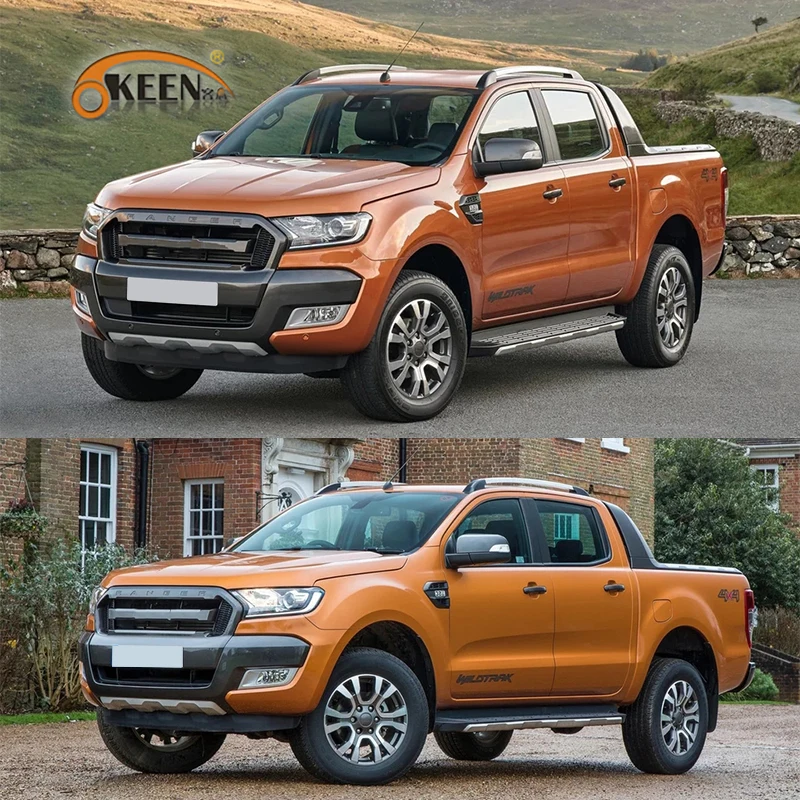 Okeen автомобильный мигающий дневной ходовой светильник DRL для Ford Ranger 2015 2016 Левая