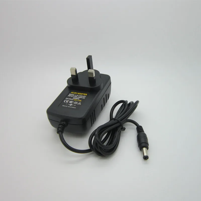 

1PCS 12V2A AC 100V-240V Converter Adapter DC 12V 2A 2000mA Power Supply EU Plug 5.5mm x 2.1-2.5mm for LED,Free shipping
