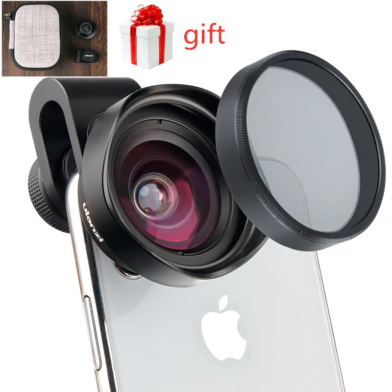 

ULANZI 16mm HD Wide Angle Phone Lens with CPL Camera Len Filter Universal for iPhone Samsang One Plus Android HUAWEI Smartphone