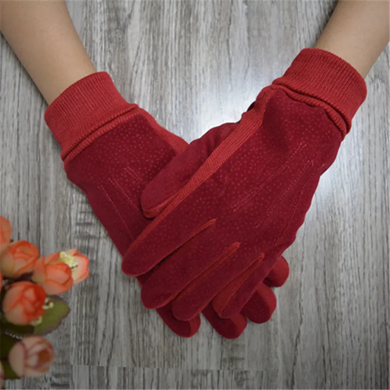 Winter Women Gloves Brand Wrist Lady Gloves Winter Warm