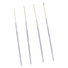 4Pcs Stainless Steel Copper Different Shapes Ear Pick Ear Wax Curette Earwax Removal Set Portable Size For Home And Travel Use 5