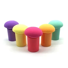 1 шт Т-образная мягкая пуховка для нанесения основы под макияж Косметическая губка кисть Пудра гладкое лицо косметический инструмент для макияжа ручка случайный цвет