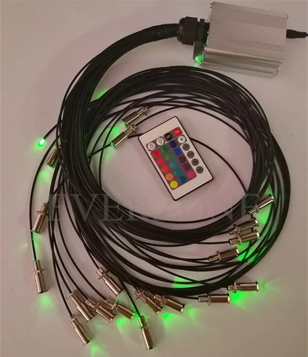 0.75mm*150pcs+1.0mm*30pcs+1.5mm*20pcs Fiber optical cable 3m