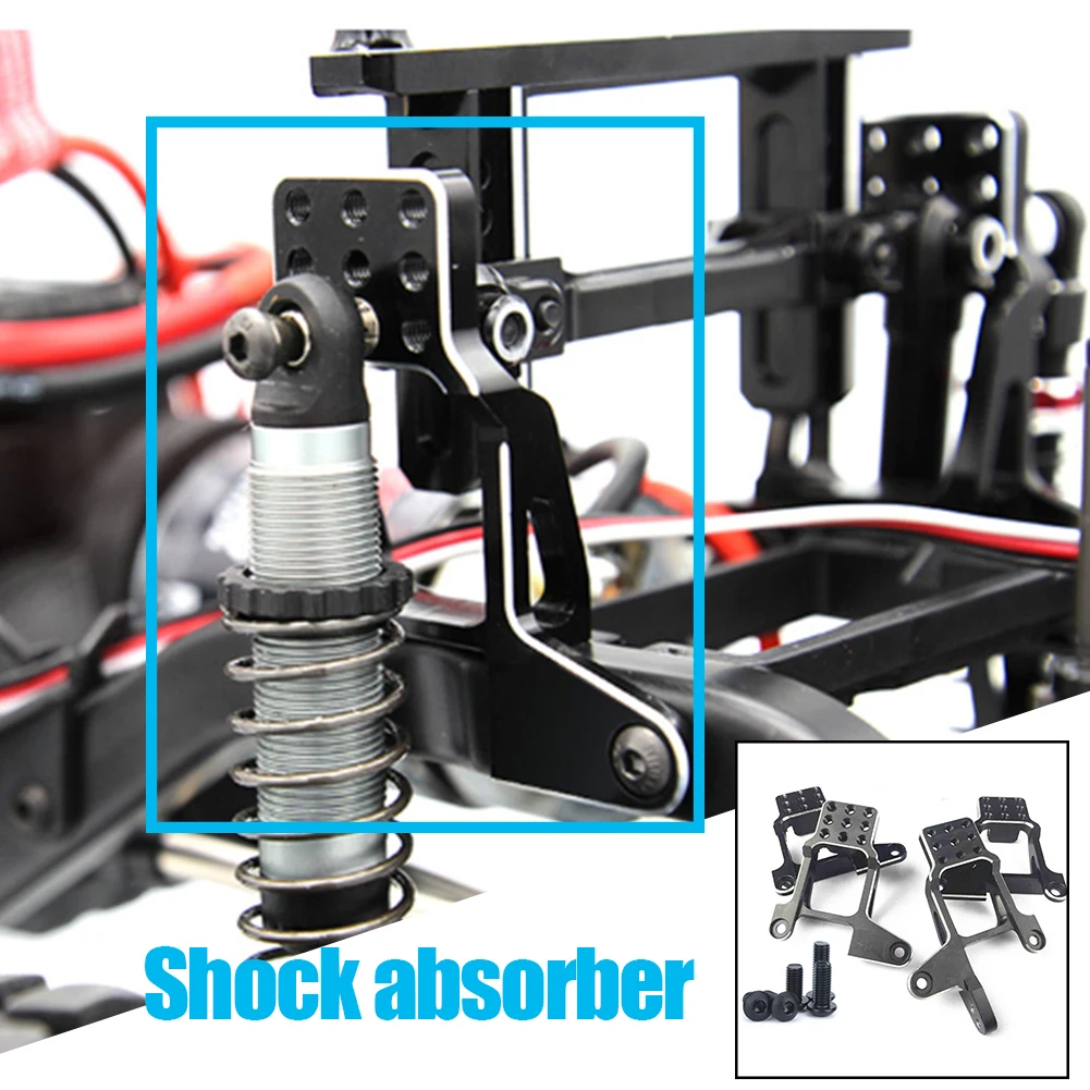 

Upgrade Durable Parts Front And Rear RC Crawler Easy To Install Shock Towers Mount Practical TRX4 Car Replacement Professional