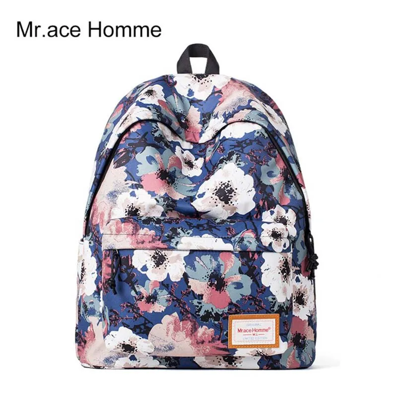 

Fashion Girls Backpack Canvas School Bags Women Printing Backpacks For Teenage Girls Female Shoulder Bag Bagpack mochila