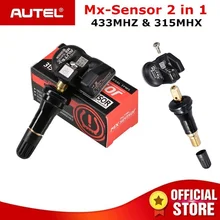 Autel датчик MX 433 315 МГц датчик давления в шинах, шина ремонт инструменты сканер MaxiTPMS Pad шин давление мониторы тестер Программирование MX-сенсор