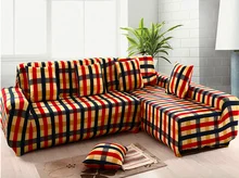 Winter Plus Nickerchen Spandex Stretch Edinburgh Stil rutschfeste Sofa Abdeckung Große Elastizität 100% Polyester Sofa Möbel Abdeckung