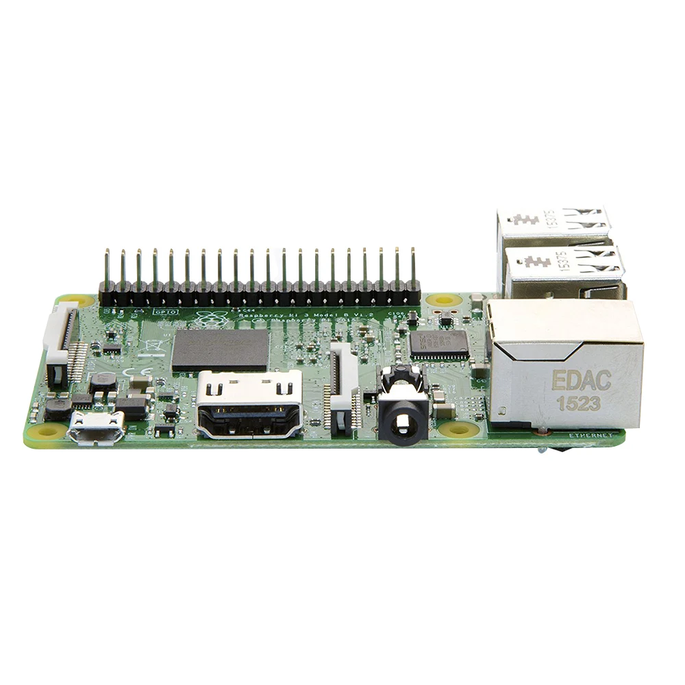  Raspberry Pi 3 Model B Board 1GB LPDDR2 BCM2837 Quad-Core Ras PI3 BPI 3BPI 3 B with WiFi&Bluetooth