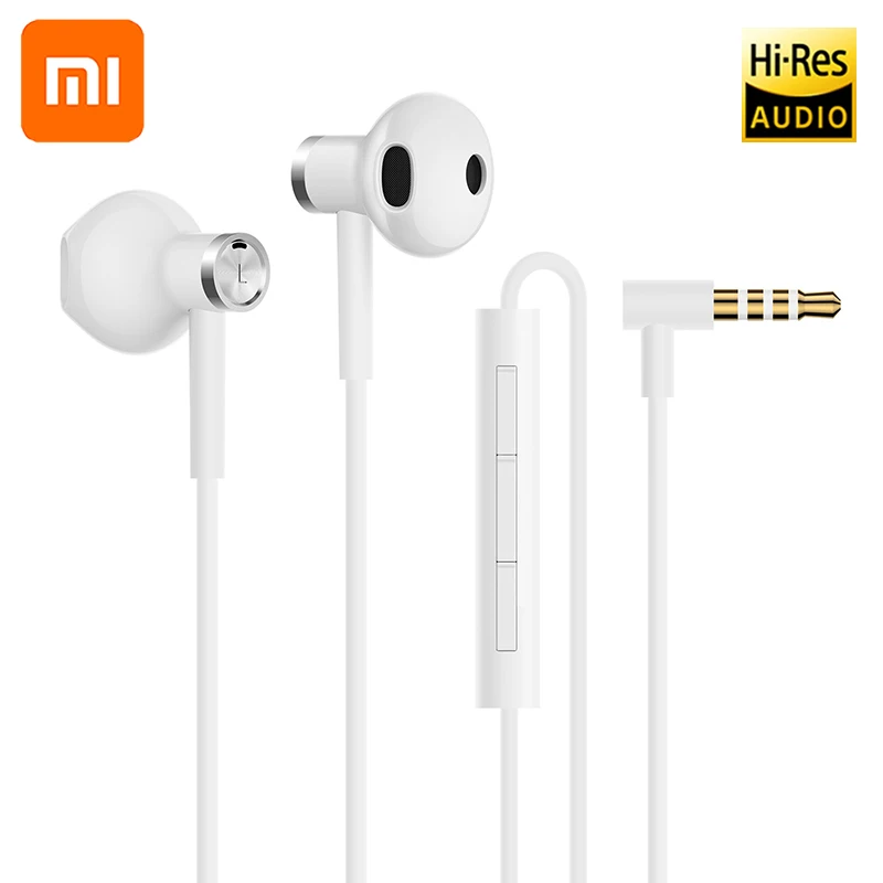 Наушники вкладыши Xiaomi Hybrid наушники с высоким разрешением аудио постоянный ток Seo