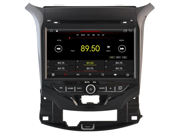 Discount Android 8.1 quad core car dvd player media car audio stereo wifi carplay bluetooth headunit for CHEVROLET  CRUZE 2015 2