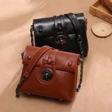 Женская сумка из натуральной кожи, дизайнерские женские сумки, сумка через плечо из воловьей кожи, женская сумка через плечо