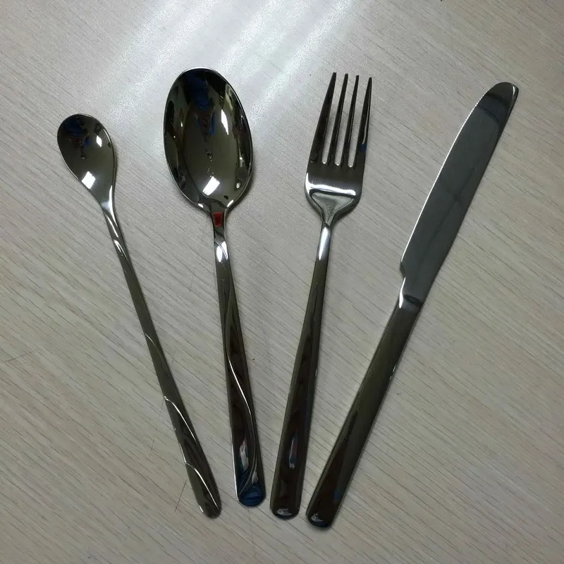 cutlery18 / 10 из нержавеющей стали 3 шт. западная столовые приборы нож и вилка ложка