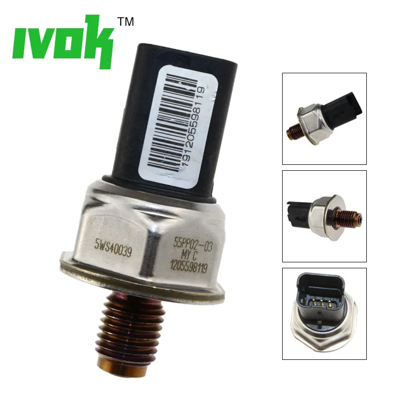 

Original Fuel Rail Pressure Sensor For Volvo V50 Bj.2004 Railsensor Druckensor 5WS40039 (V-1.55)