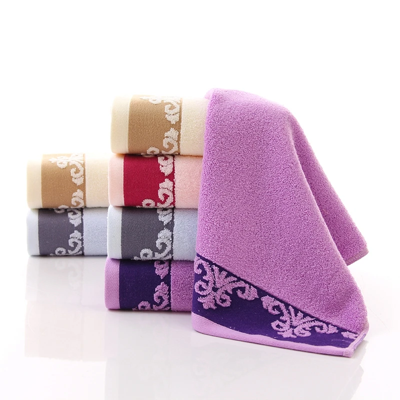 Cheap Good Quality Cotton Face Towel Water absorbent 33x76cm Microfiber