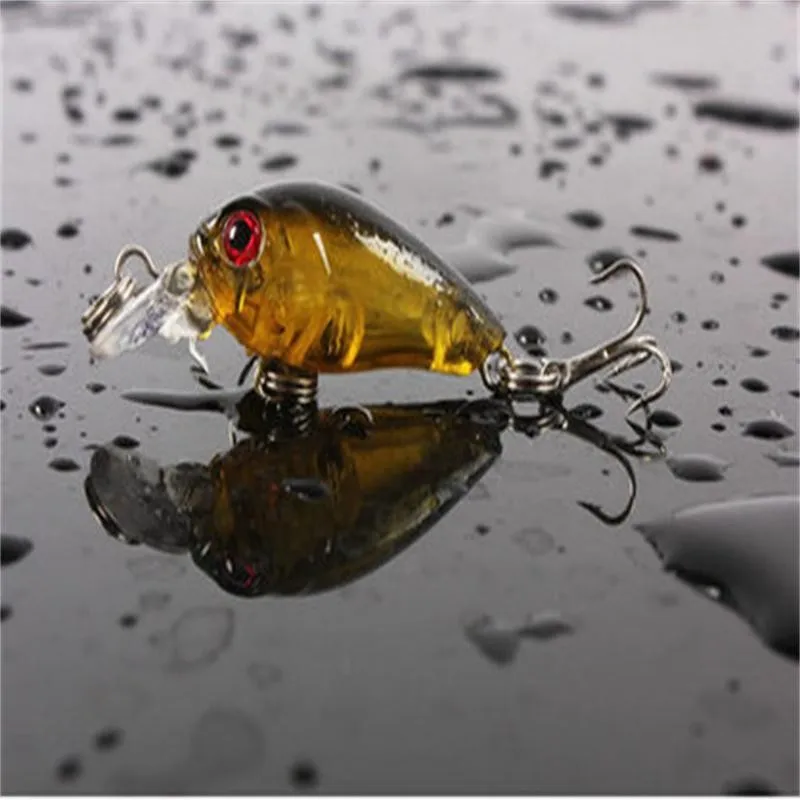 4.5cm 4g Transparent Plastic Fishing Lures Minow Crankbaits 3D Fish Eye Imitation Artificial Lure Bait from China Factory (9)