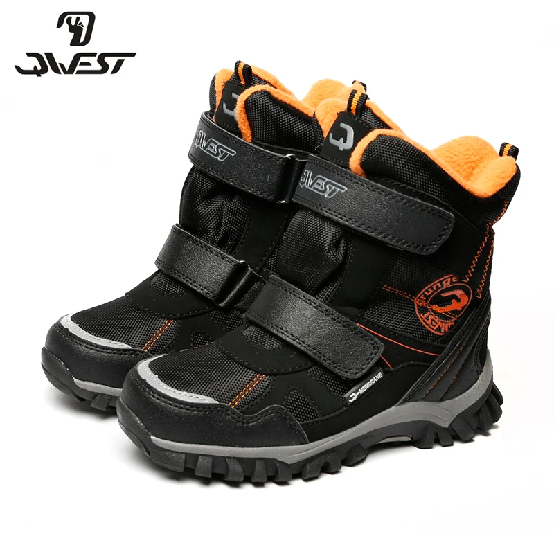 preço QWEST (FLAMINGO) 2017 nova coleção moda inverno botas de neve com lã de alta qualidade anti slip sapatos de crianças 72M YC 0419 0420