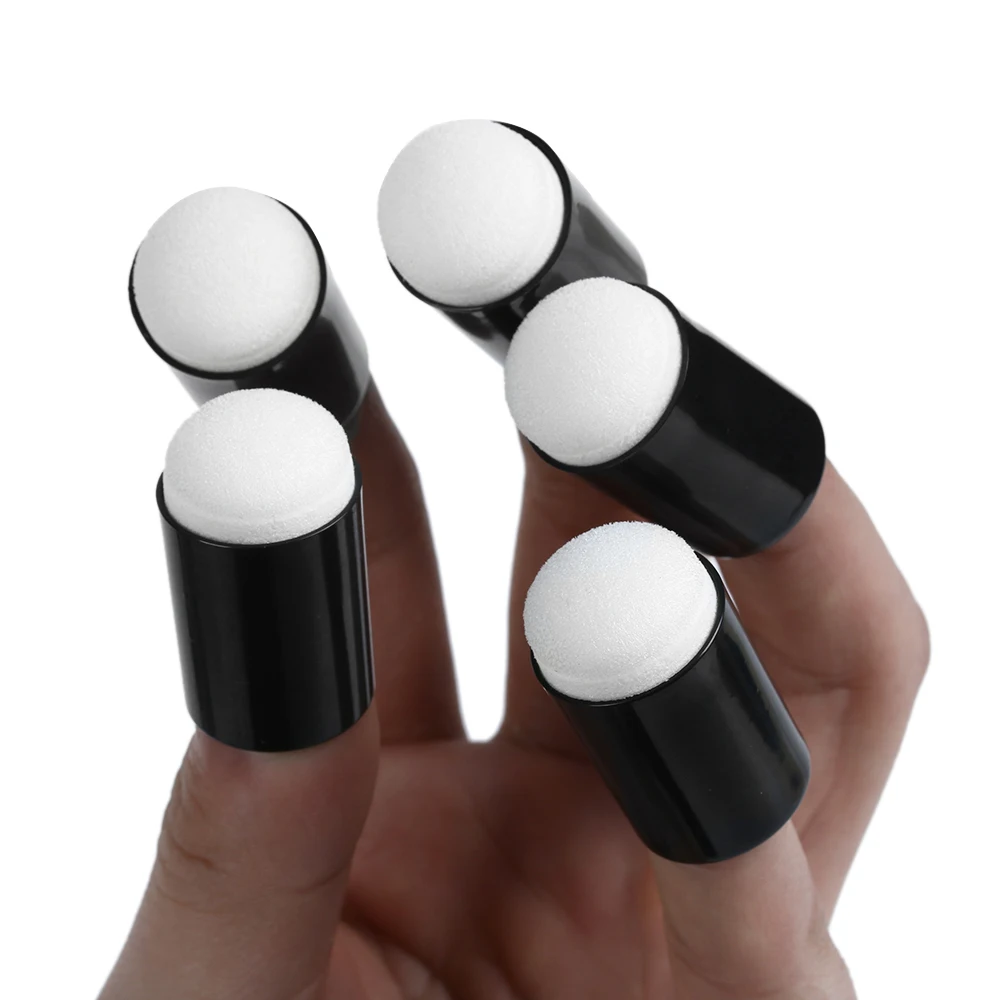

4pcs/set Sponge Daubers for Finger Daubers Sponger Foam applying ink chalk inking staining DIY Crafts Scrapbooking Painting Tool